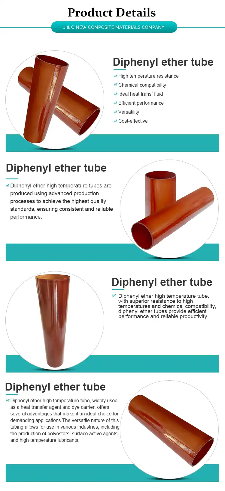 Diphenyl Ether High-Temperature Tube