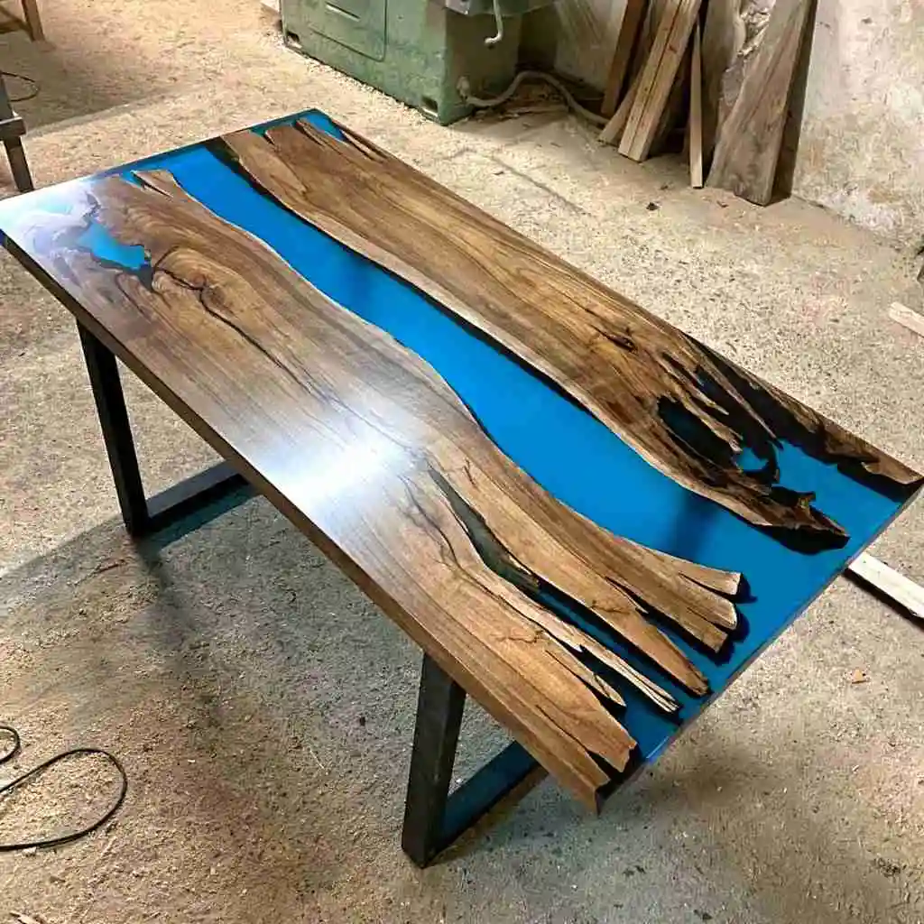 Epoxy Resin River Table